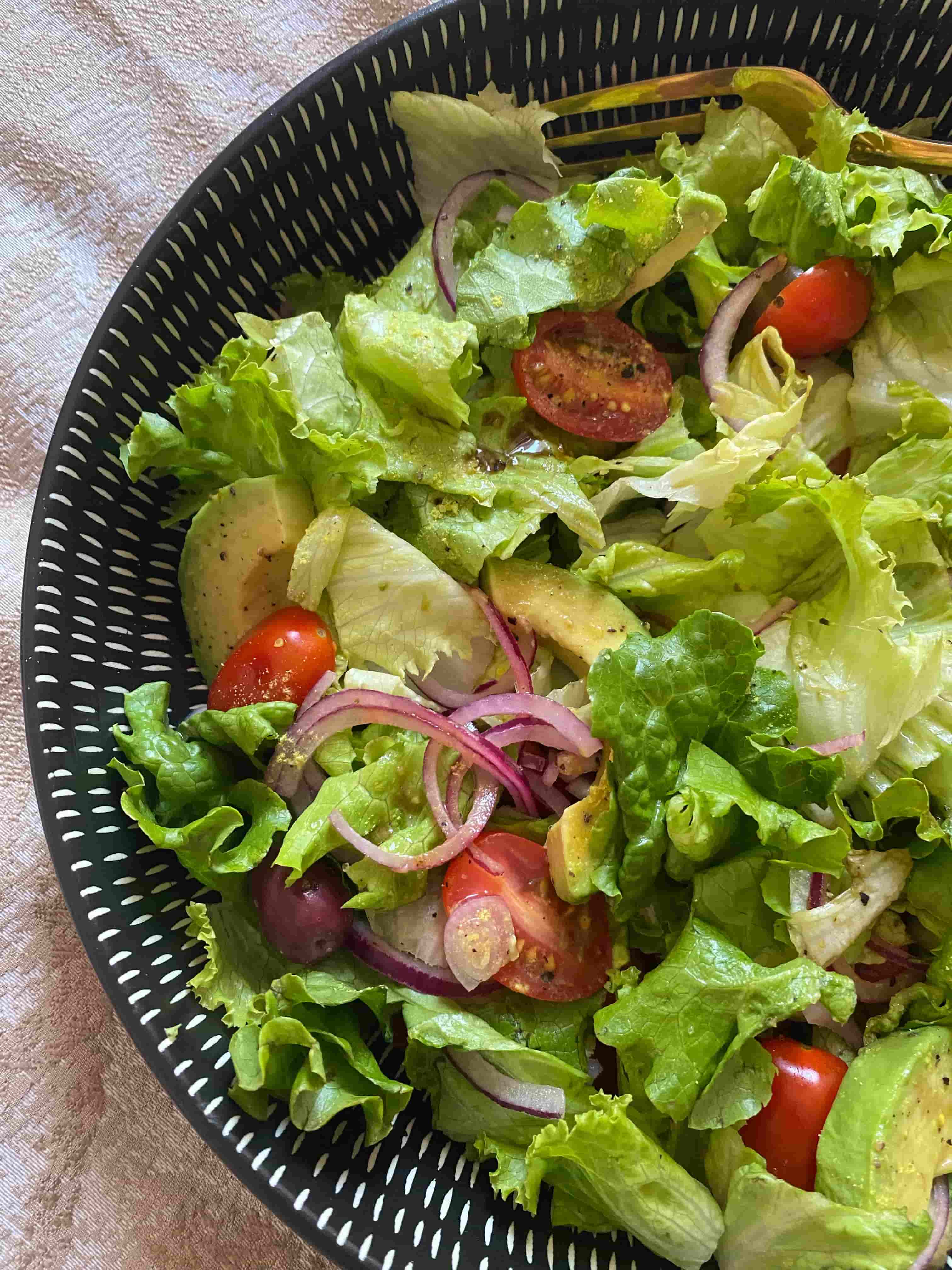 Ensalada criolla fresca